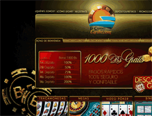 Tablet Screenshot of elcasinocaribe.com